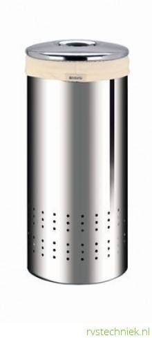 Brabantia wasbox 30 liter brilliant steel