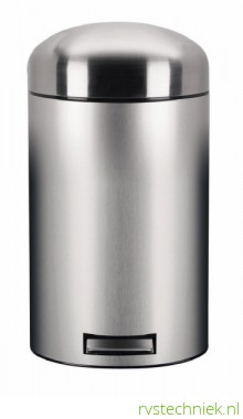 Brabantia Retro Bin 12 liter matt steel