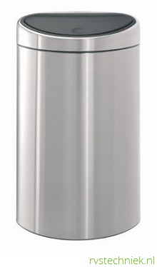Brabantia Touch Bin Twin Bin matt steel