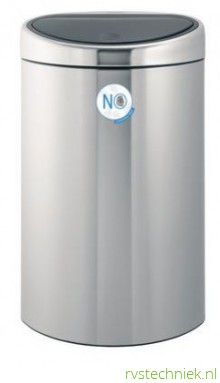 Brabantia Touch Bin Twin Bin matt steel, FPP