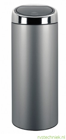 Brabantia Touch Bin 30 liter metallic grey