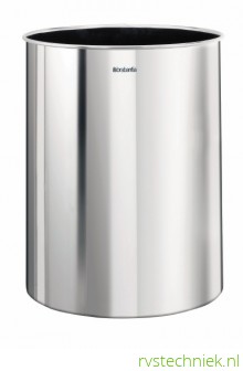 Brabantia Prullenbak 15 ltr brilliant steel