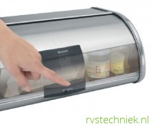Brabantia broodtrommel Touch Bin matt steel