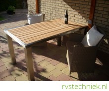 Roestvaststalen tafel