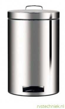 Brabantia Pedaalemmer GF-bak 20l brilliant steel