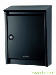 Brabantia brievenbus B110, zwart