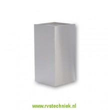 RVS bloembak 50x50x100 cm.