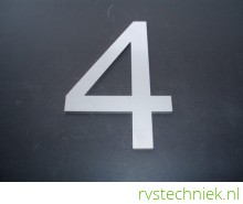 Numero RVS/Techniek huisnummers